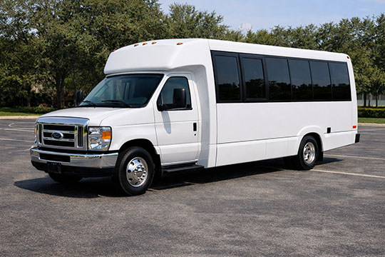 18-passenger minibus rental Bozeman TX